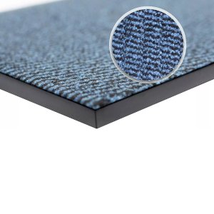 Blue Black Heavy Duty Barrier Mats Dirt & Moisture Absorbing Hard Wearing for Indoor And Outdoor Uses