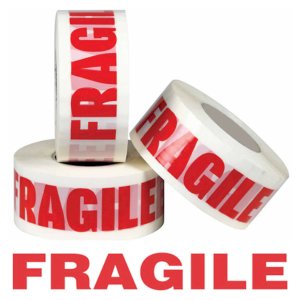 Printed Fragile Parcel Tape