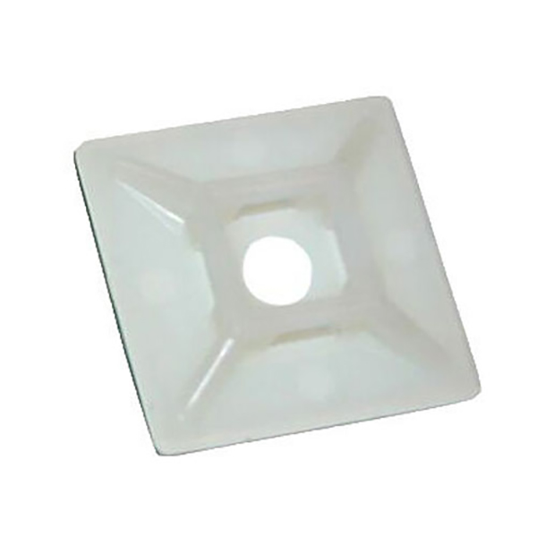 Heavy Duty Adhesive Cable Tie Bases (Pack of 1000)