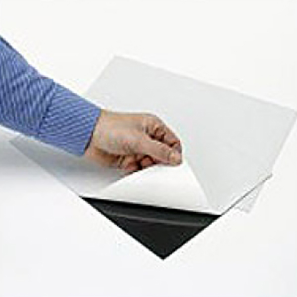  A4 Flexible Magnetic Sheet with Self Adhesive Backing