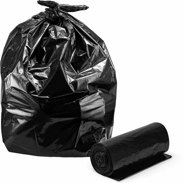 Rubbish Waste Sacks Bin Black Bags For General Rubbish