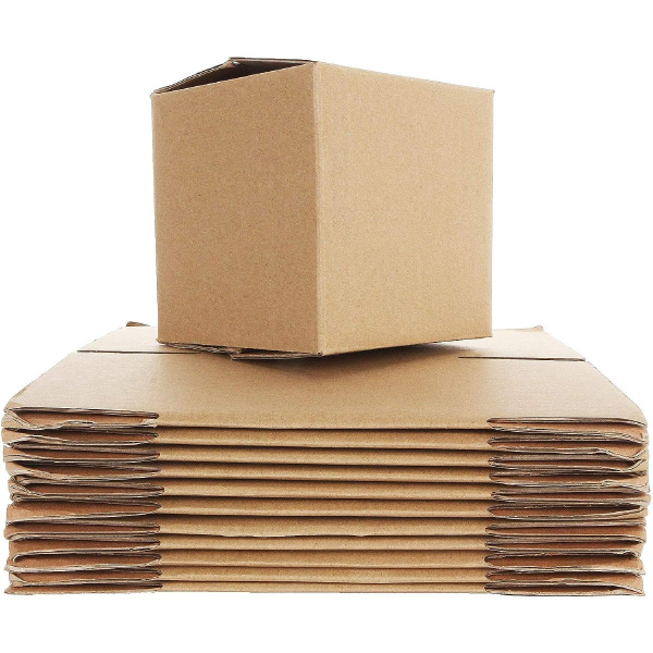 Durable Single Wall Carton Shipping Boxes Pack of 25