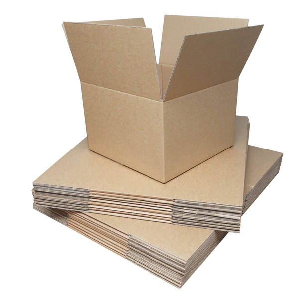 Durable Single Wall Carton Shipping Boxes Pack of 25