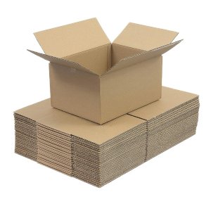 Durable Single Wall Carton Shipping Boxes Pack of 25