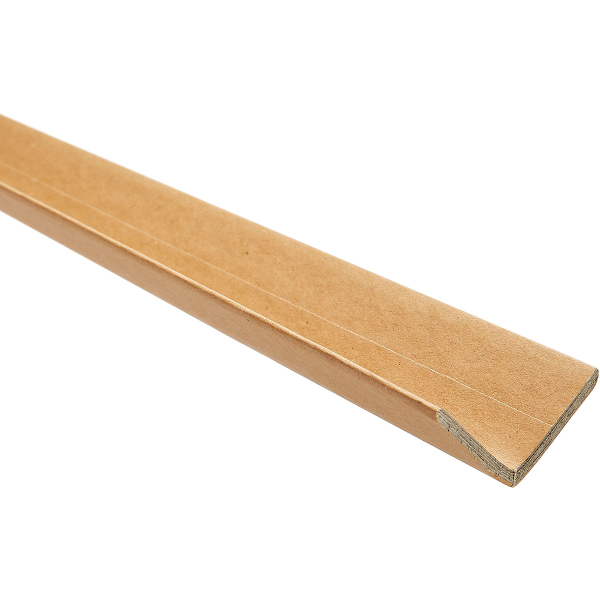 L Profile Solid Card Board ideal for protecting the Edges of Wooden Stairs & Doors 