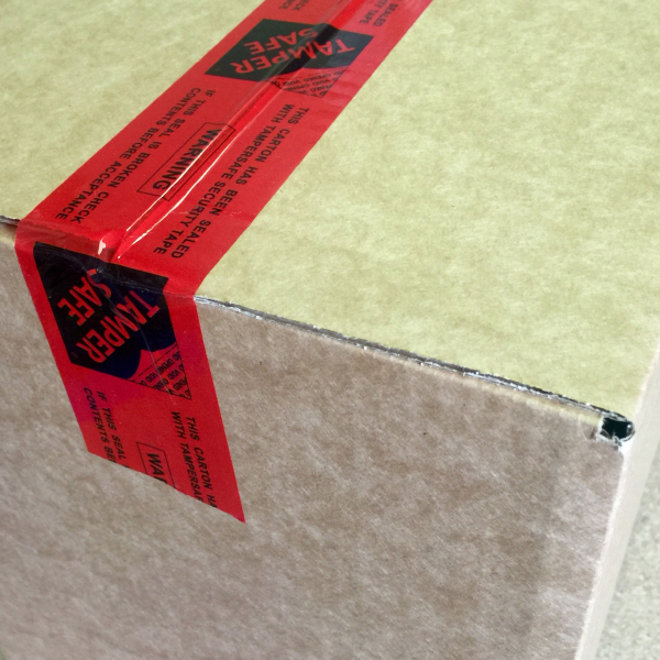  Tamper Proof or Evident Security Parcel Printed Tape 